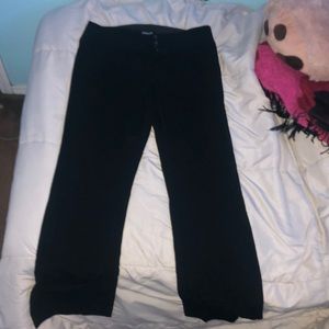 Black Work Pants